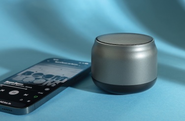 Logo trade corporate gift photo of: BeatBuddy recycled plastic 3W speaker