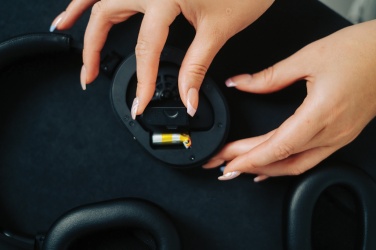 Logotrade promotional merchandise photo of: Irvine RCS recycled and repairable ANC wireless headphone