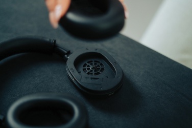 Logotrade promotional items photo of: Irvine RCS recycled and repairable ANC wireless headphone