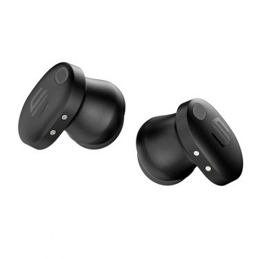 Logo trade promotional item photo of: Lakewood RCS recycled and repairable wireless earbuds