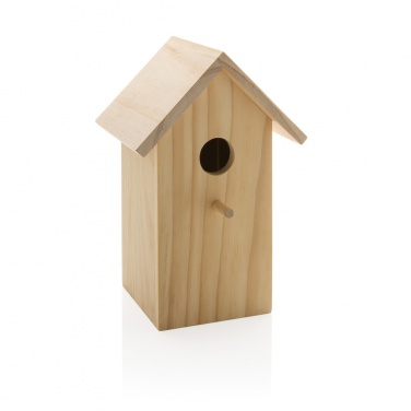 Logotrade promotional products photo of: Wooden birdhouse