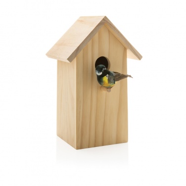Logotrade business gift image of: Wooden birdhouse