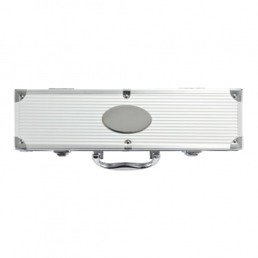 Logotrade promotional product image of: 3 pcs barbecue set in aluminium box
