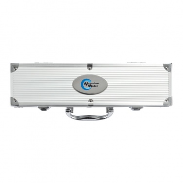 Logo trade promotional items picture of: 3 pcs barbecue set in aluminium box