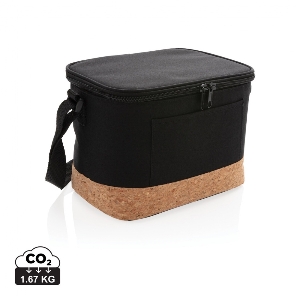 Logotrade business gifts photo of: Two tone cooler bag with cork detail