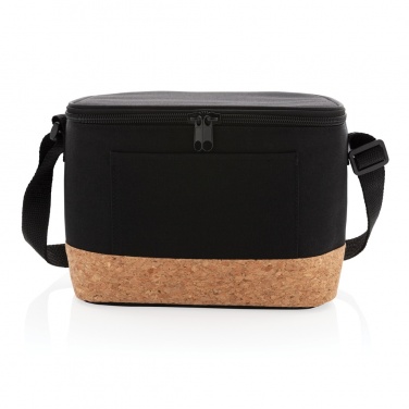 Logo trade promotional merchandise image of: Two tone cooler bag with cork detail