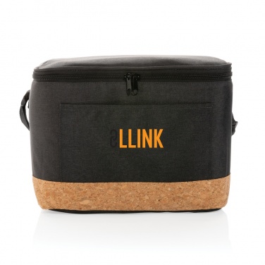 Logo trade advertising products image of: Impact AWARE™ XL RPET two tone cooler bag with cork detail