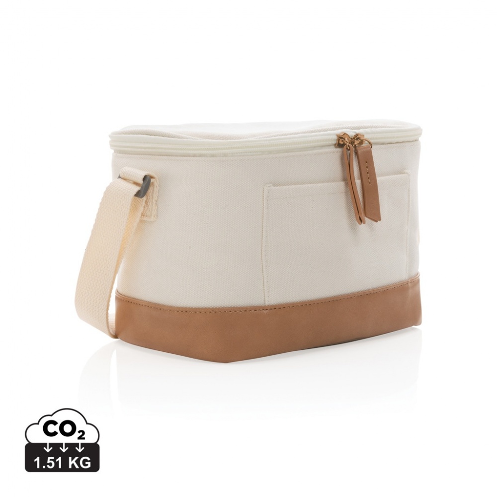 Logotrade promotional merchandise photo of: Impact AWARE™ 16 oz. rcanvas six can cooler bag