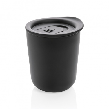 Logo trade business gifts image of: Simplistic antimicrobial coffee tumbler