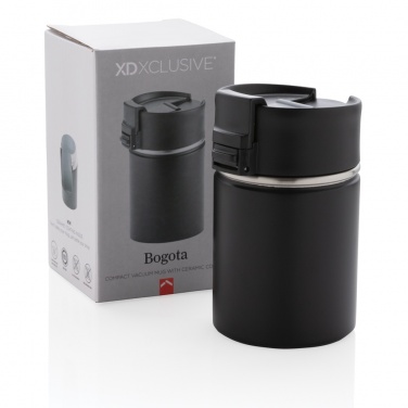 Logo trade business gift photo of: Bogota compact vacuum mug with ceramic coating