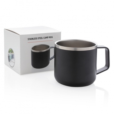 Logotrade corporate gift image of: Stainless steel camp mug