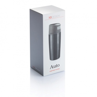 Logo trade advertising products image of: Auto leak proof tumbler