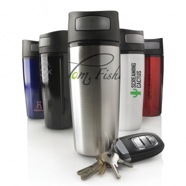 Logo trade promotional giveaway photo of: Auto leak proof tumbler