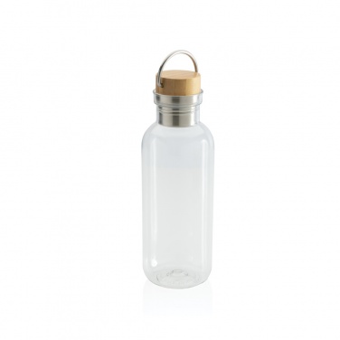 Logotrade corporate gift picture of: RCS RPET bottle with bamboo lid and handle