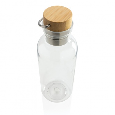 Logotrade promotional merchandise picture of: RCS RPET bottle with bamboo lid and handle