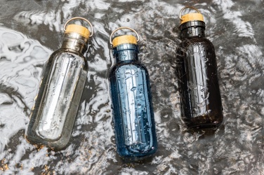 Logotrade promotional giveaway picture of: RCS RPET bottle with bamboo lid and handle