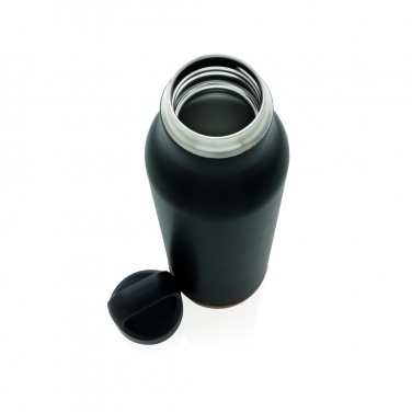 Logo trade promotional merchandise photo of: Cork leakproof vacuum flask