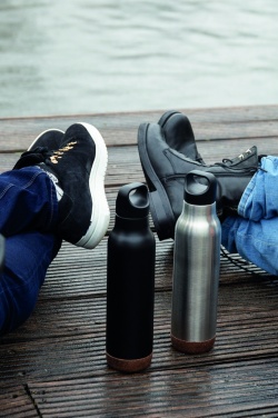 Logo trade advertising product photo of: Cork leakproof vacuum flask