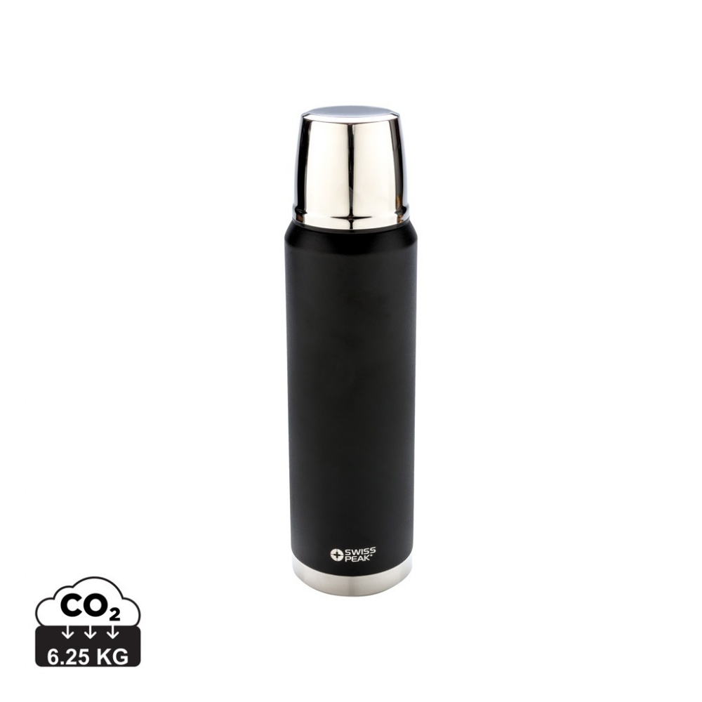 Logo trade advertising product photo of: Swiss Peak Elite 1L copper vacuum flask
