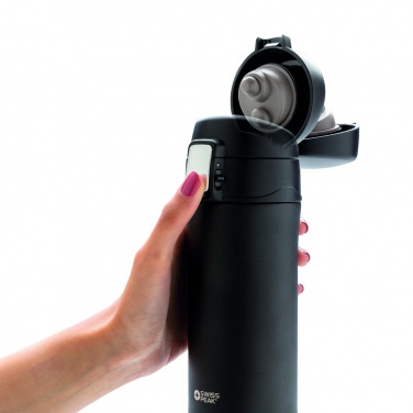 Logo trade promotional giveaways picture of: Swiss Peak Elite copper vacuum mug