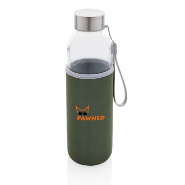 Logotrade promotional giveaways photo of: Glass bottle with neoprene sleeve