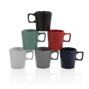 Logo trade promotional item photo of: Ceramic modern coffee mug 300ml