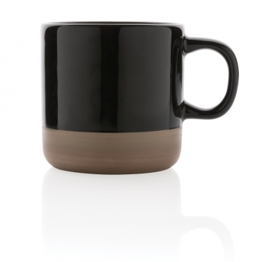 Logo trade promotional merchandise picture of: Glazed ceramic mug 360ml