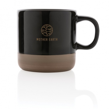 Logotrade promotional giveaway image of: Glazed ceramic mug 360ml