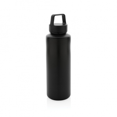 Logo trade promotional item photo of: RCS certified recycled PP water bottle with handle