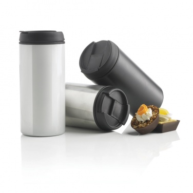 Logo trade promotional giveaway photo of: Metro RCS Recycled stainless steel tumbler