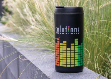 Logo trade advertising products image of: Metro RCS Recycled stainless steel tumbler