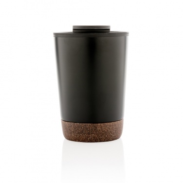 Logo trade advertising products image of: GRS RPP stainless steel cork coffee tumbler