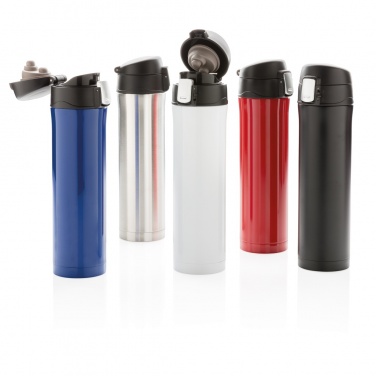 Logo trade promotional merchandise photo of: RCS Re-steel easy lock vacuum flask