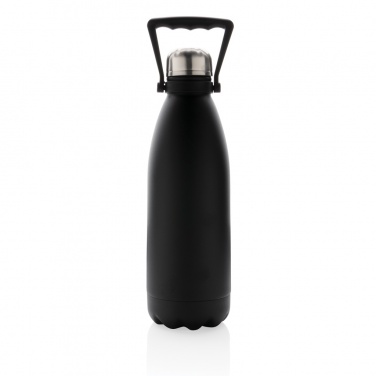 Logotrade promotional product image of: RCS Recycled stainless steel large vacuum bottle 1.5L