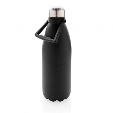 Logotrade promotional items photo of: RCS Recycled stainless steel large vacuum bottle 1.5L