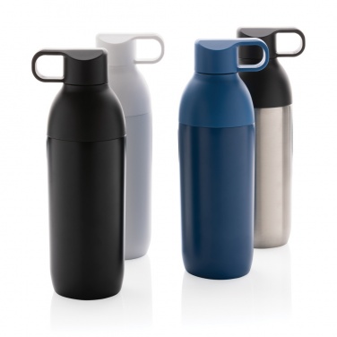 Logo trade promotional gifts image of: Flow RCS recycled stainless steel vacuum bottle