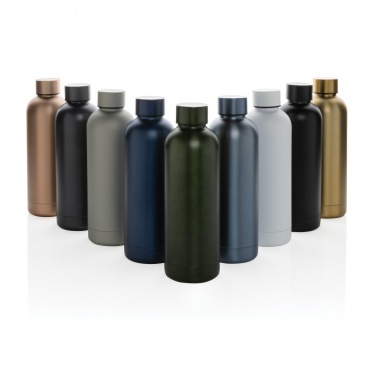 Logo trade business gift photo of: RCS Recycled stainless steel Impact vacuum bottle