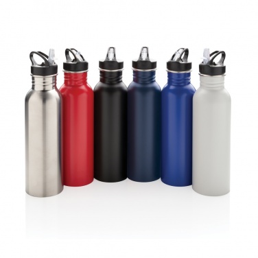 Logo trade promotional giveaways picture of: Deluxe stainless steel activity bottle