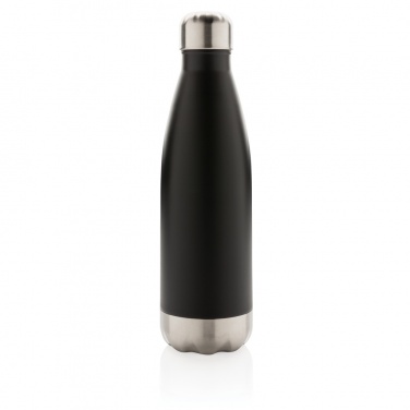 Logo trade business gifts image of: Vacuum insulated stainless steel bottle