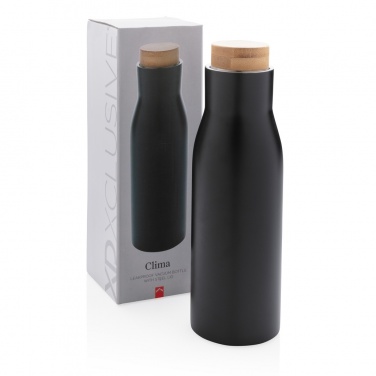Logo trade promotional merchandise photo of: Clima leakproof vacuum bottle with steel lid