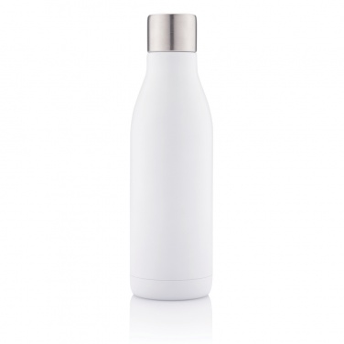 Logo trade promotional merchandise photo of: UV-C steriliser vacuum stainless steel bottle