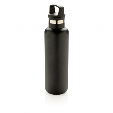 Logo trade business gift photo of: Vacuum insulated leak proof standard mouth bottle