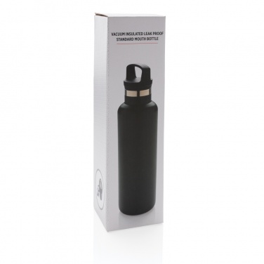 Logotrade promotional item picture of: Vacuum insulated leak proof standard mouth bottle