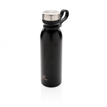Logo trade promotional gifts image of: Copper vacuum insulated bottle with carry loop