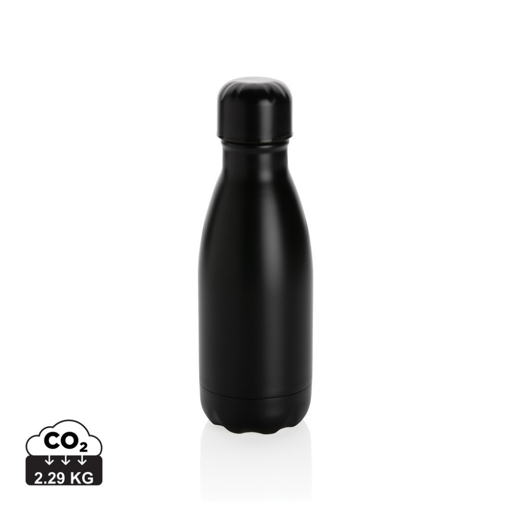 Logotrade promotional item image of: Solid colour vacuum stainless steel bottle 260ml