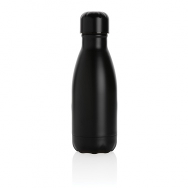 Logo trade promotional merchandise photo of: Solid colour vacuum stainless steel bottle 260ml