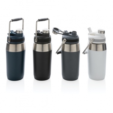 Logo trade advertising product photo of: Vacuum stainless steel dual function lid bottle 500ml