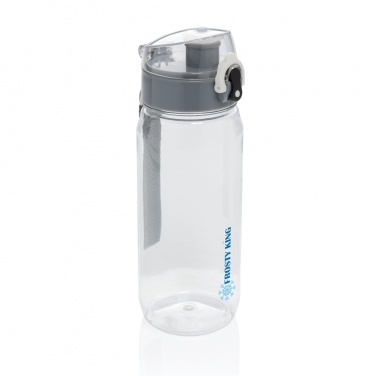 Logo trade promotional giveaways picture of: Yide RCS Recycled PET leakproof lockable waterbottle 600ml