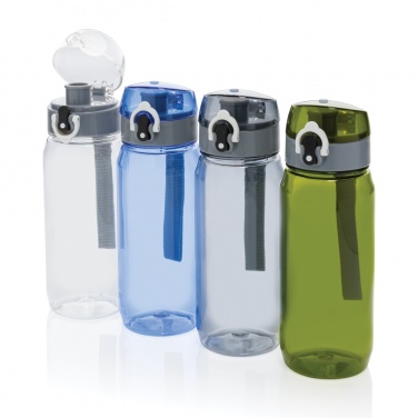 Logo trade promotional giveaway photo of: Yide RCS Recycled PET leakproof lockable waterbottle 600ml