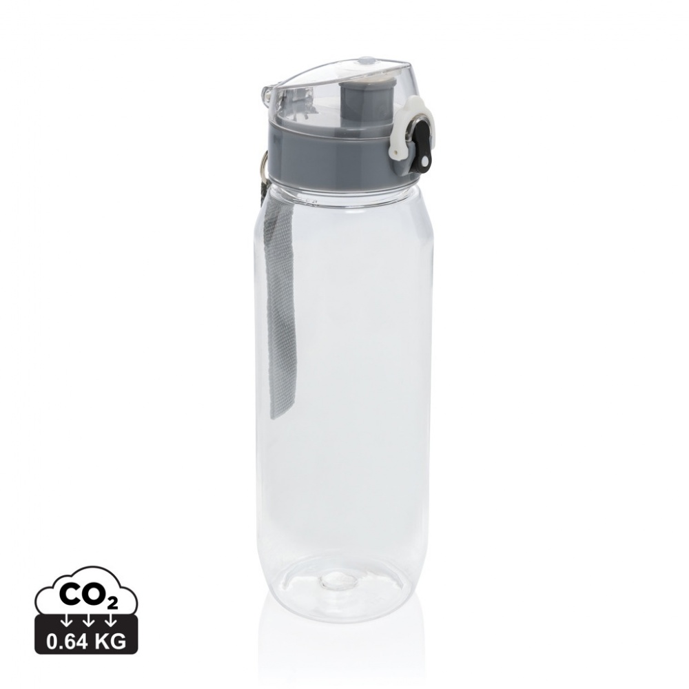 Logo trade promotional product photo of: Yide RCS Recycled PET leakproof lockable waterbottle 800ml